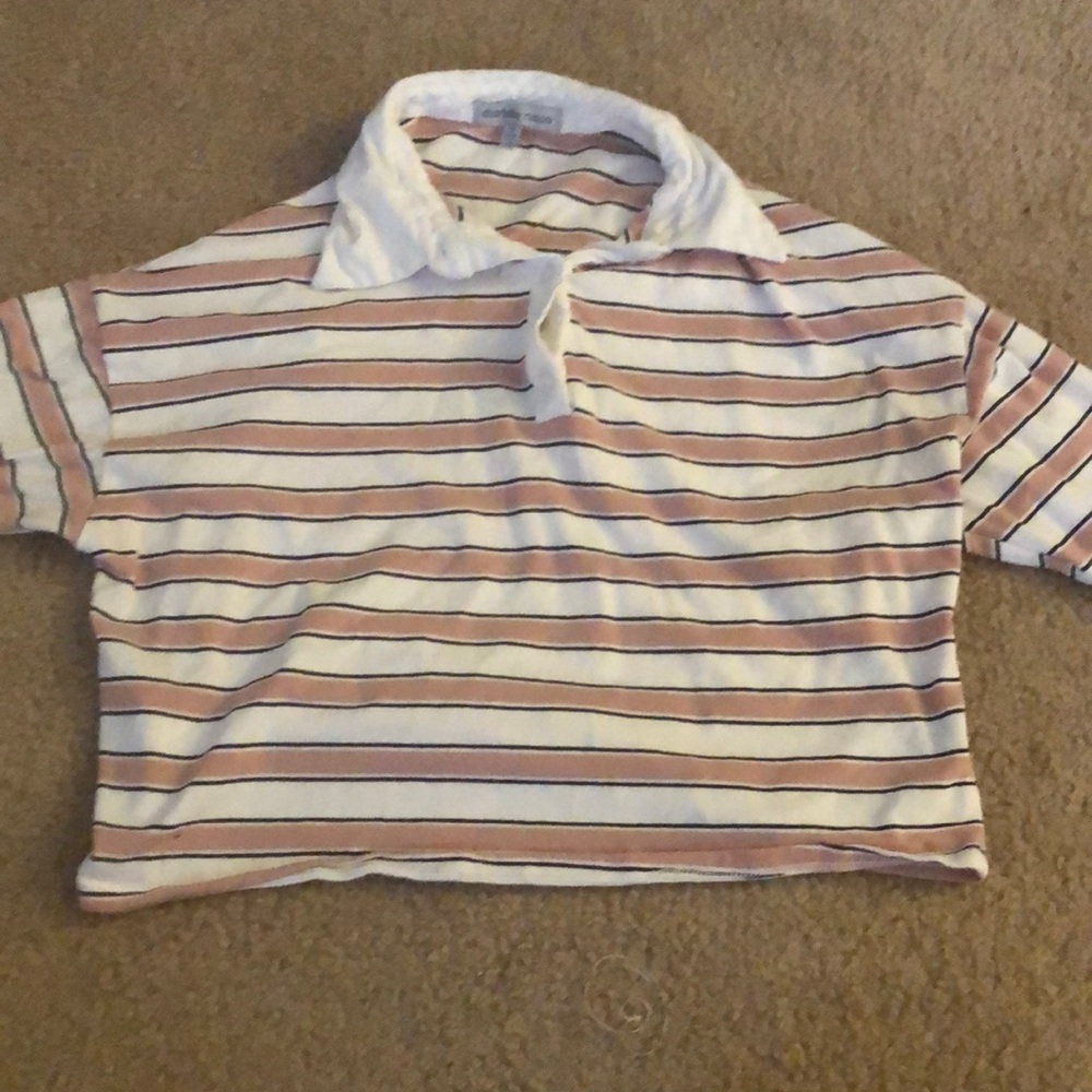 Cute Cropped Long Sleeve Top